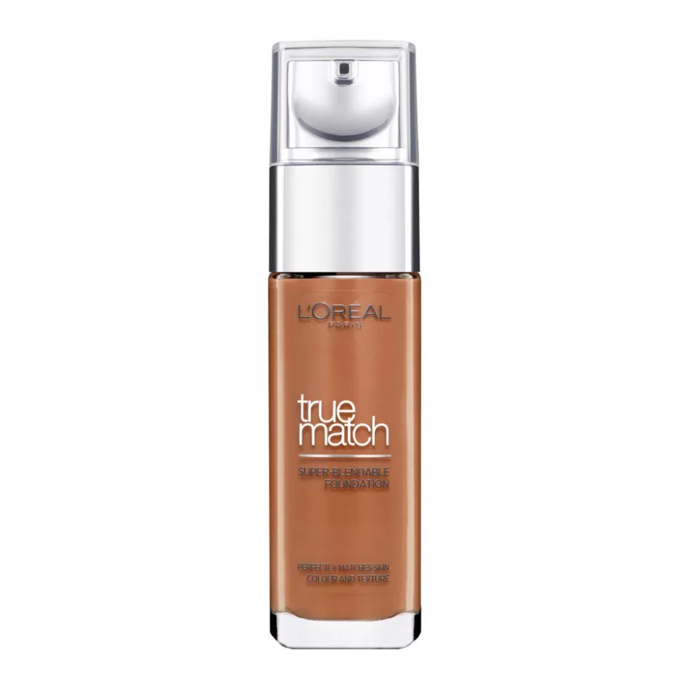 L'Oréal Paris True Match Foundation 10D/10W Deep Golden - Perfecte Match, Egale Huid, Geen Maskereffect, 30ml