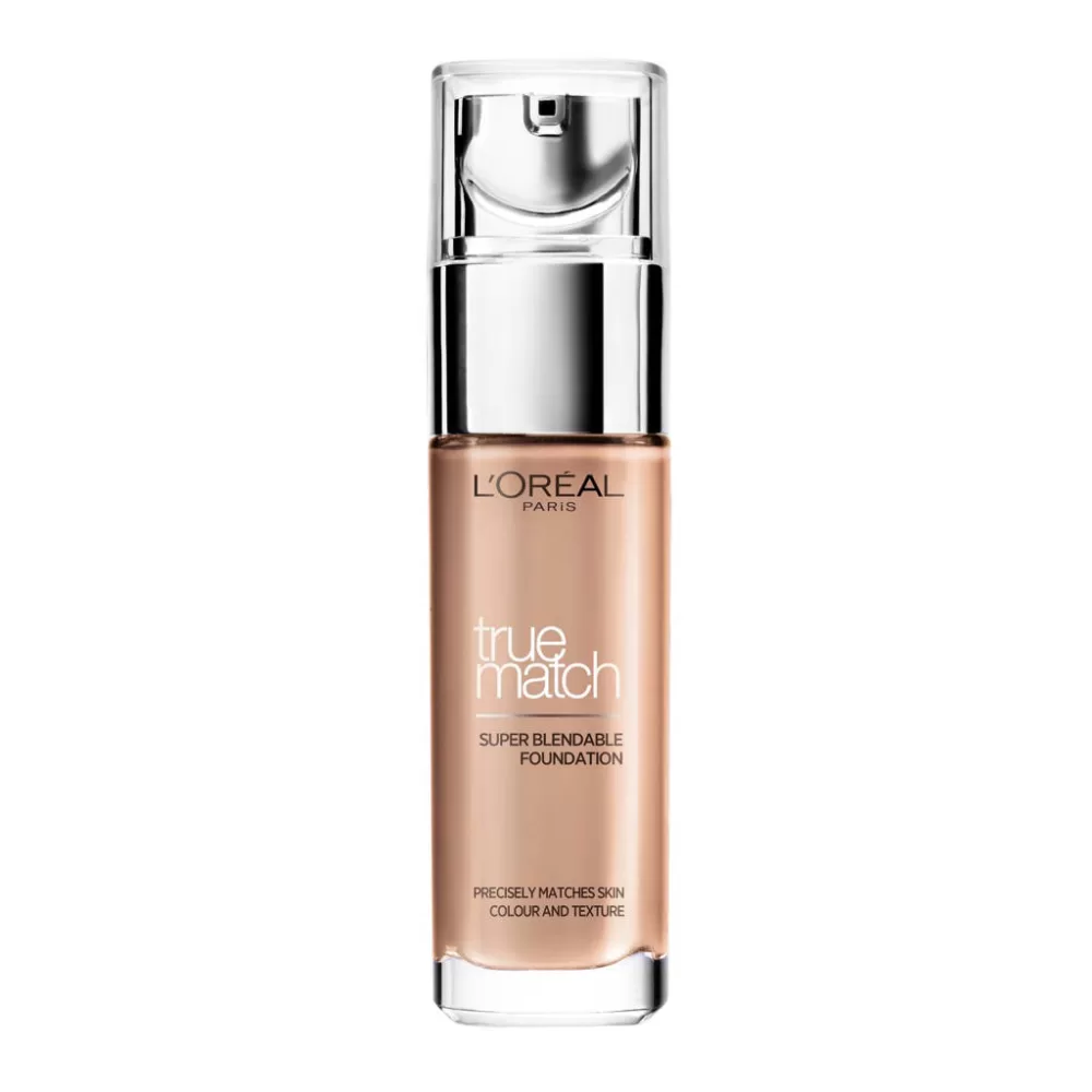 L'Oréal Paris True Match Foundation 6.5D/6.5W Golden Toffee - Perfecte Kleurnuance voor een Egale Huid zonder Maskereffect