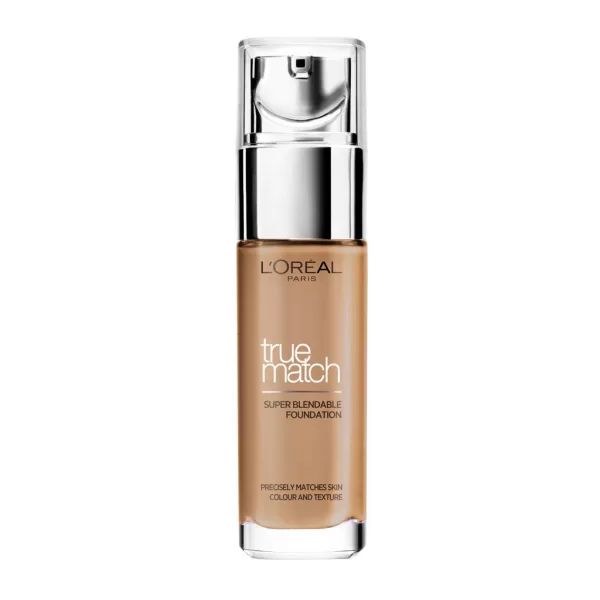 L'Oréal Paris True Match Foundation 8.N Cappuccino - Perfecte Match voor Egale Huid, Natuurlijk Effect, 30ml