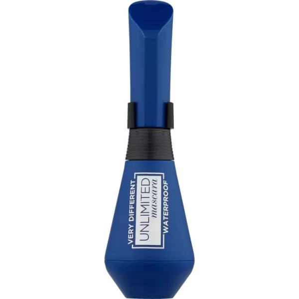 L'Oréal Paris Unlimited Waterproof Mascara - Zwart, 24 Uur Lengte & Lift, Buigbaar Borsteltje, Gemakkelijk te Verwijderen met Warm Water