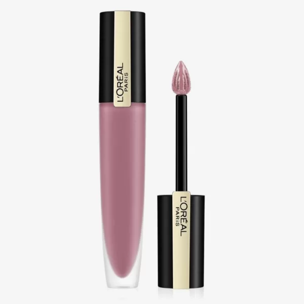 L'Oréal Briljant Signature Matte Lippenstift - 105 I Rule, Roze, 7 ml, Hochwertige Make-Up für Frauen, Mattes Finish