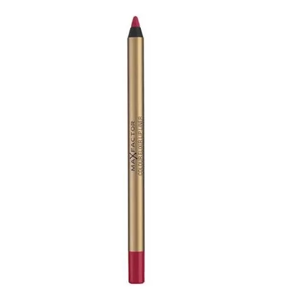 Max Factor Color Elixir Lip Liner 12 Red Blush - Perfecte Lipvorming, Zachte Formule, Langdurige Kleur, Professionele Make-up Tool