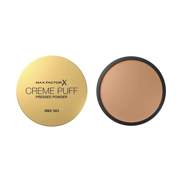 Max Factor Creme Puff Poeder 13 Nouveau Beige - Geperste Poeder voor Vlekkeloze Matte Finish en natuurlijk Glanseffect - 10g