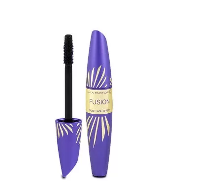 Max Factor False Lash Effect Fusion Mascara - Zwart, Volume & Lengte, Volumising Borstel, Geen Schilferen, Natuurlijke Look, Dagelijks Gebruik