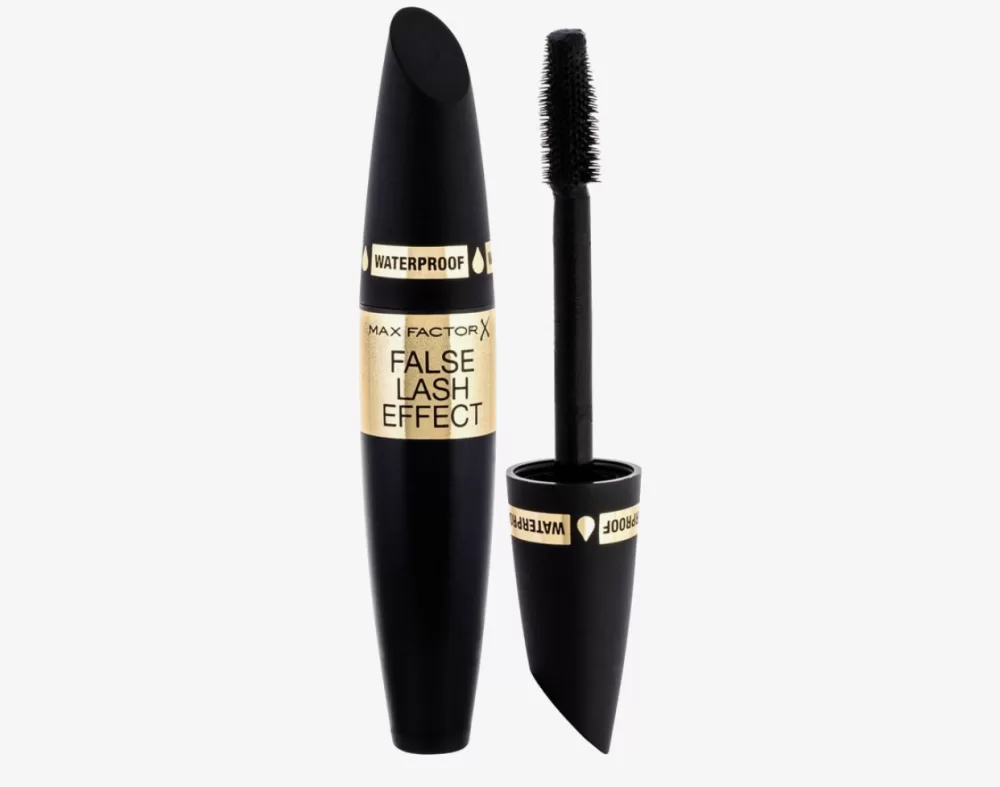 Max Factor False Lash Effect Waterproof Mascara - Zwart | Groot Borsteltje, Longlasting Volume, Perfecte Separatie, Glamour Look