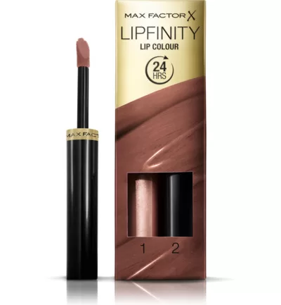 Max Factor Lipfinity Lip Colour 200 - Langhoudende Liquid Lipstick met Hydraterende Topcoat - Tot 24 Uur Kleur & Glans