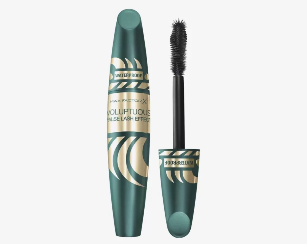 Max Factor Voluptuous False Lash Effect Mascara - Intensives Schwarz, Volumen & Länge für atemberaubende Wimpern, 13,1 ml