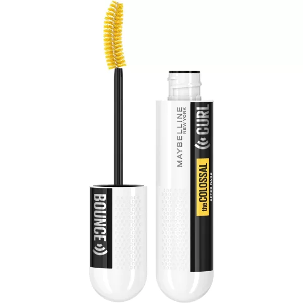 Maybelline Colossal Curl Bounce Mascara - Very Black, Waterproof, 10 ml, Vegan, Langdurig Volume, Klontvrij, Krul Effect