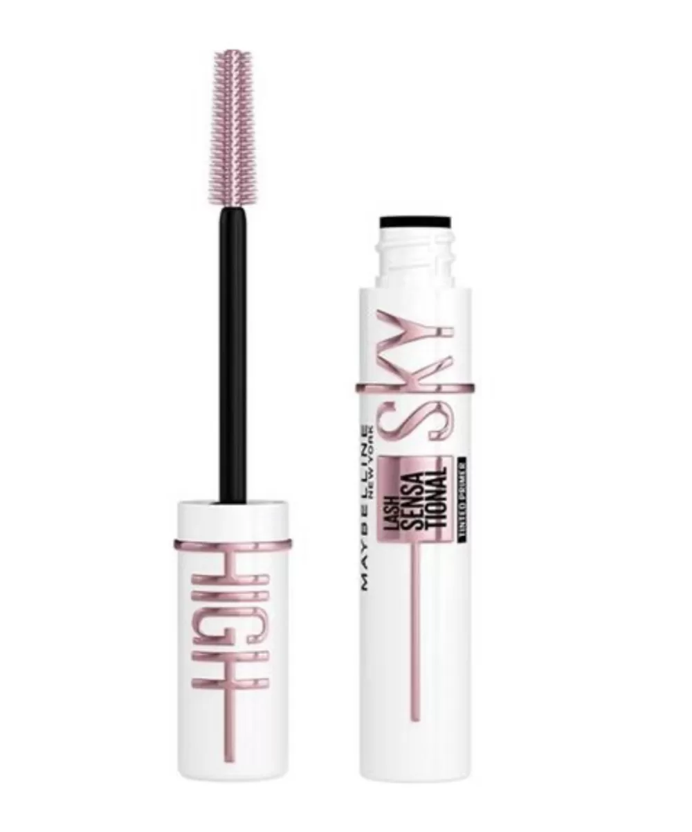 Maybelline New York Lash Sensational Sky High Tinted Primer - Zwarte Mascara Primer, 7.7 ml - Voor Volle, Lange Wimpers