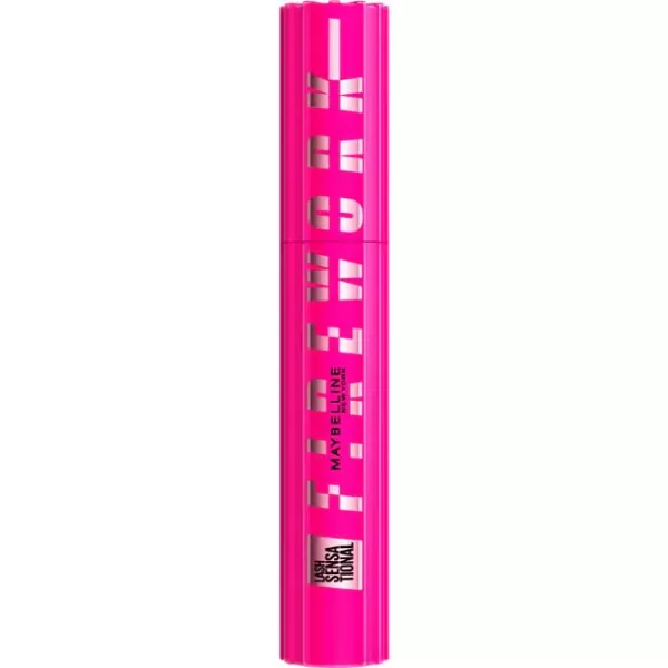 Maybelline New York Lash Sensational Fireworks Black Mascara - 360° Volume & Perfect Separation, Klontvrij, Vitamine B5, Superspark™ Borstel