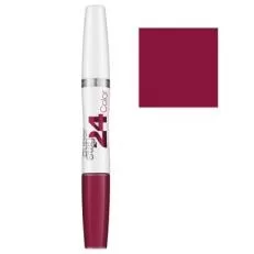 Maybelline SuperStay 24H Lipstick 585 Burgundy - Langdurige, Kleurvaste Lipkleur met Balsem, Geen Uitdroging, Perfecte Aanbrenging