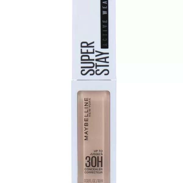 Maybelline SuperStay 30H Active Wear Concealer - 15 Light | Langanhaltende Abdeckung & Wasserfest | Ideal für aktiven Lebensstil