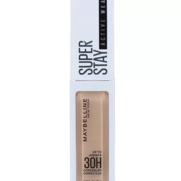 Maybelline SuperStay 30H Active Wear Concealer - 20 Sand | Langanhaltende Deckkraft, wasserfest, ideal für aktive Tage