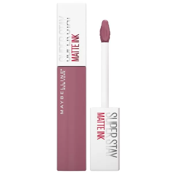 Maybelline SuperStay Matte Ink Lippenstift 180 - Langhoudend, Ultramatte Roze Lippenstift, Tot 16 Uur, Smudgeproof, Transferproof