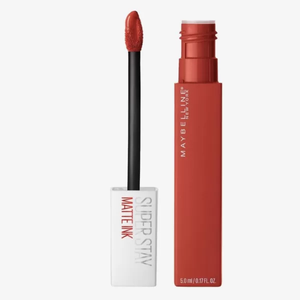 Maybelline Superstay Matte Ink Lippenstift 118 Dancer - Rood, Langhoudende Liquid Lipstick, Perfecte Matte Lippen, 16 Uur Stay, Easy Applicator