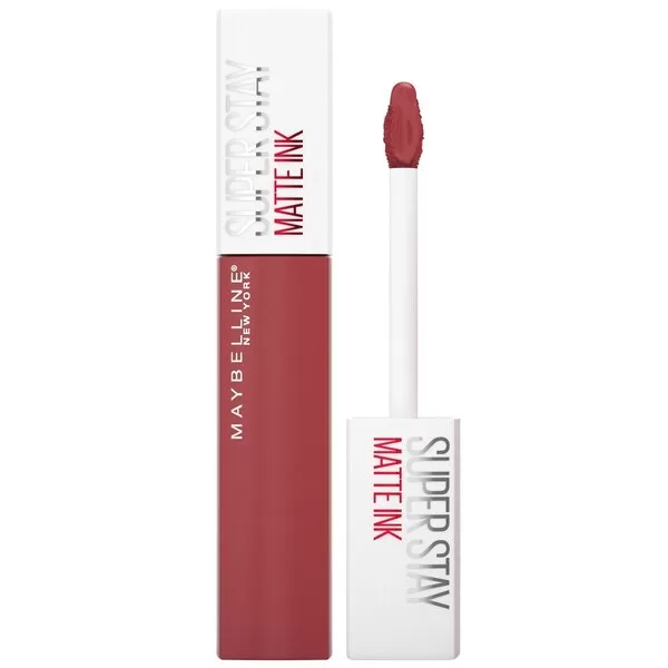 Maybelline SuperStay Matte Ink Lippenstift 170 Initiator - Langhoudende Roze Liquid Lippenstift met Ultra Matte Finish - 16 Uur Kleur!