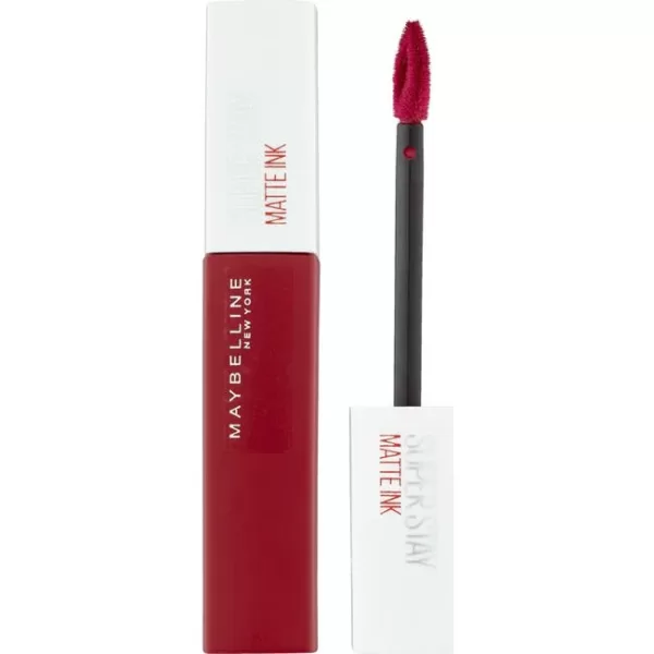 Maybelline Superstay Matte Ink Lipstick 115 Founder - Paarse Liquid Lipstick, 16 uur Langhoudend, Transferproof, 5 ML