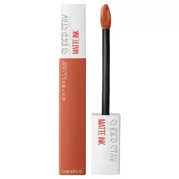 Maybelline Superstay Matte Ink Lipstick 130 Self-Starter - Nude Liquid Lipstick, 16h Halt, Transferproof, 5 ml