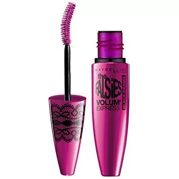 Maybelline The Falsies Volum' Express Mascara Drama Zwart - Pro-Keratin Formule voor Volumineuze Wimpers & Glamoureuze Look