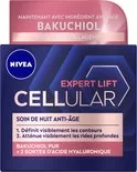 NIVEA Cellular Expert Lift Nachtcrème 50ml - Anti-Age, met Bakuchiol & Hyaluronzuur, Voor Alle Huidtypes, Vermindert Rimpels, Verstevigt Huid