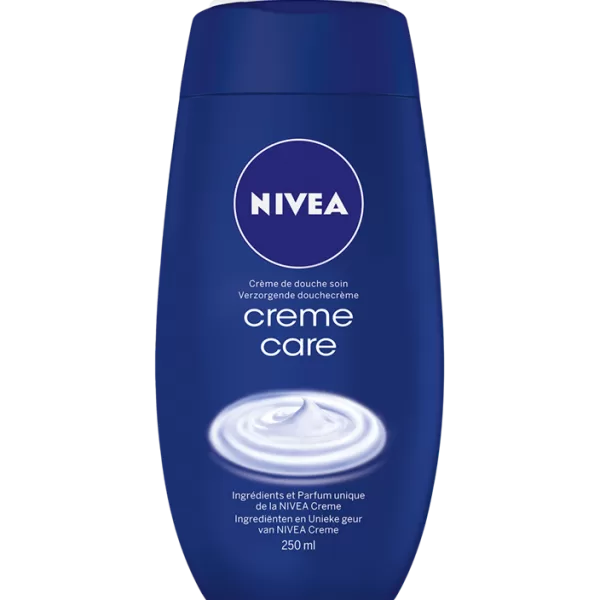 NIVEA CREME CARE DOUCHECRÈME 250ml – Hydraterende douchecrème met unieke geur voor een zijdezachte huid.