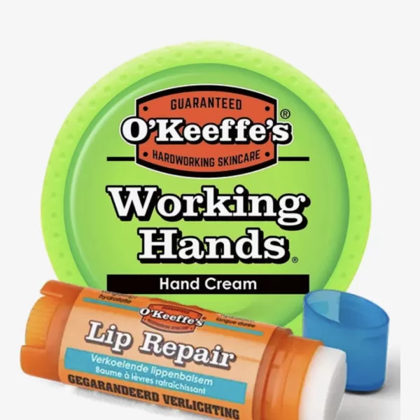 O'Keeffe's Working Hands 2-in-1 Handcrème & Lip Balsem - Voor Extreem Droge Huid, Hydrateert & Beschermt, Klinisch Bewezen Effectiviteit