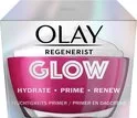 Olay Regenerist Glow Dagcrème & Primer 50 ml - Hydrateert, Vervaagt Poriën, Met Vitamine B3 & Peptiden, Geschikt voor Alle Huidtypes