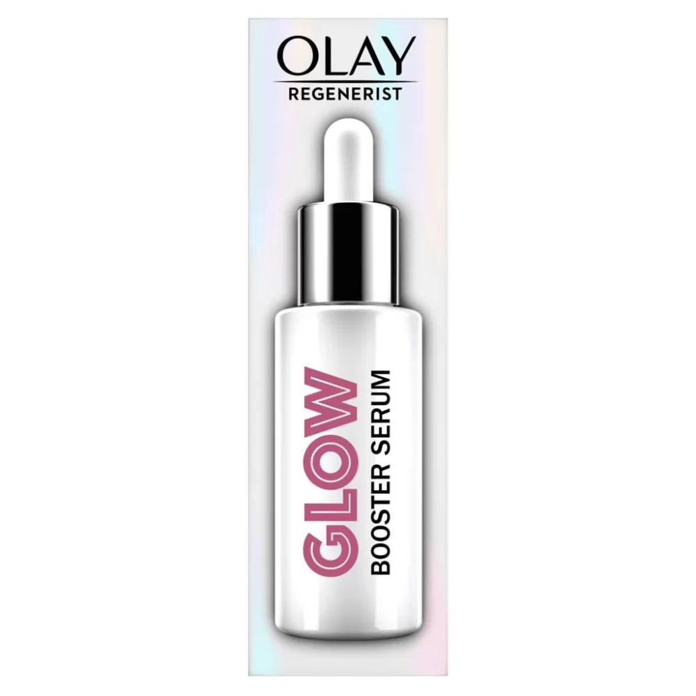 Olay Regenerist Glow Serum 40 ML - Stralende Huid, Niacinamide, Vervaagt Poriën & Donkere Vlekken, Geschikt voor Alle Huidtypes