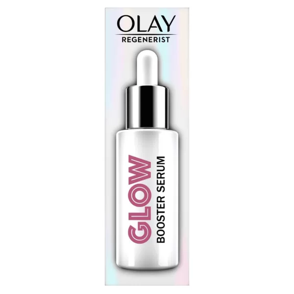 Olay Regenerist Glow Serum 40 ML - Stralende Huid, Niacinamide, Vervaagt Poriën & Donkere Vlekken, Geschikt voor Alle Huidtypes