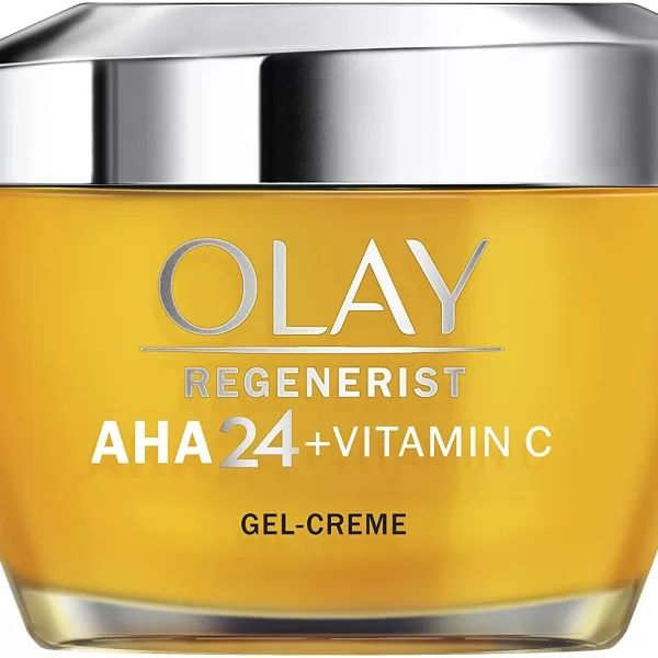 Olay Vitamine C + AHA24 Dagcrème 50ml - Hydrateert, Revitaliseert, Voor Stralende Huid, Gelijkmatige Teint, Dermatologisch Getest