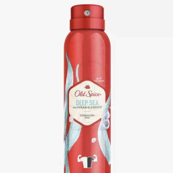 Old Spice Deep Sea Deodorant Spray 150 ml – Erfrischendes Deo für Männer, langanhaltender Schutz, belebender Duft