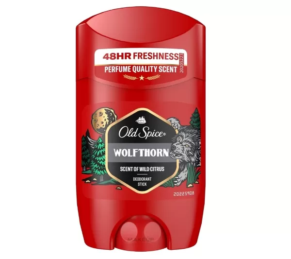 Old Spice Wolfthorn Deo Stick für Herren 50ml – Frischer Duft, langanhaltender Schutz, neue Geurlijn für selbstbewusste Männer