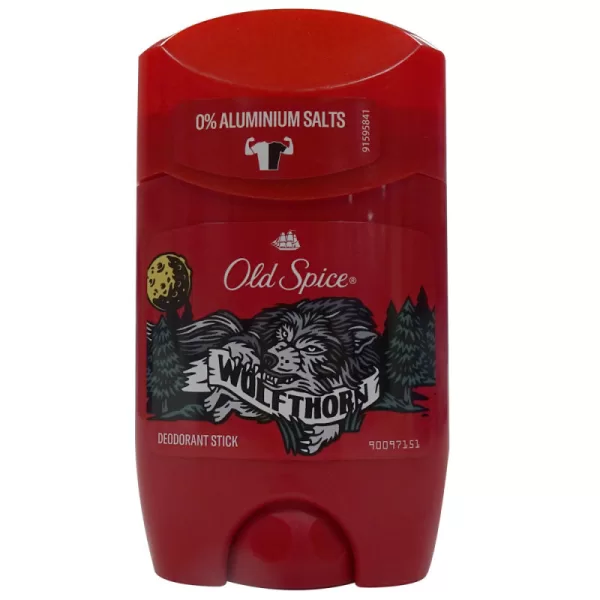 Old Spice Wolfthorn Deodorant Stick 50g - 6er Pack, langanhaltender Schutz & frischer Duft für Männer, ideale Körperpflege!