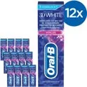 Oral-B 3D White Vitalize Tandpasta 75 ml - Verwijdert 80% Verkleuringen, Glazuurveilig, Whitening, Versterking, Vitaliserende Muntsmaak