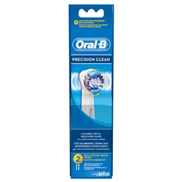 Oral-B Precision Clean Opzetborstel 2 Stuks - Flexisoft Borstelharen, Interdentale Tips, Indicatorhaartjes - Geschikt voor Triumph & Vitality