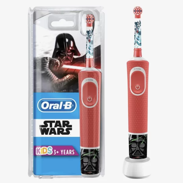 Oral-B Stages Power elektrische tandenborstel Star Wars - Oscillerend, EZtimer, extra zachte borstelharen, Squish-Grip, ideaal voor kinderen