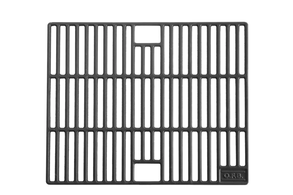 Otto Wilde Gusseisenrost für O.F.B. Grills – hitzebeständig, langlebig, 32,5x26,5 cm, gleichmäßige Hitzeverteilung, perfektes Branding