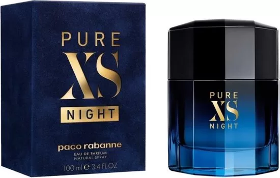 Paco Rabanne Pure XS 100 ml Eau de Parfum für Herren – Oriëntaals Parfum met Groene Sap, Gember, Vanille & Mirre