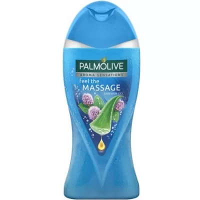 Palmolive Douchegel Feel The Massage 250ml – Dode Zeezout, Aloë Vera & Watermunt, Verfrissende Geur, Revitaliseer Lichaam & Geest