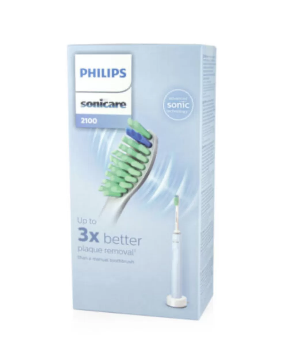 Philips HX3651/12 Elektrische Tandenborstel - Sonisch, Blauw/Wit, Timer, Oplaadbaar, 14 uur batterijduur, Inclusief Hoofd & Oplader