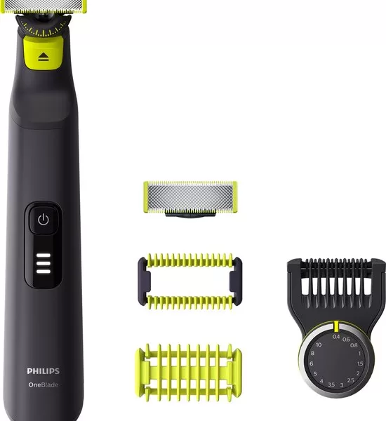 Philips OneBlade Pro 360 QP6541/15 – Trimmer, Scheerapparaat & Styler für Gesicht & Körper, 14 lengtestanden, Huidbescherming