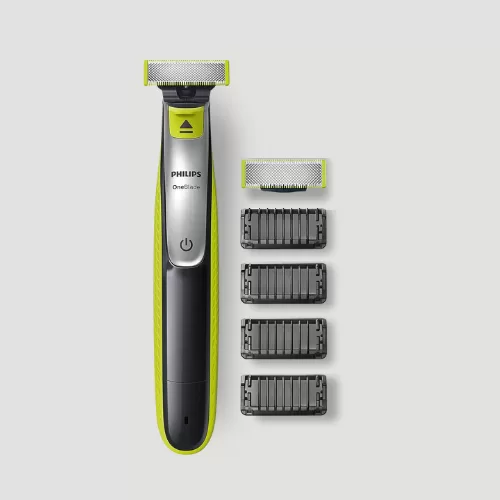 Philips OneBlade QP2530/20 Hybride Styler - Trim, Scheer & Style, 4 Stoppelkammen, 60 min Gebruik, Nat & Droog, Comfortabel Scheerresultaat