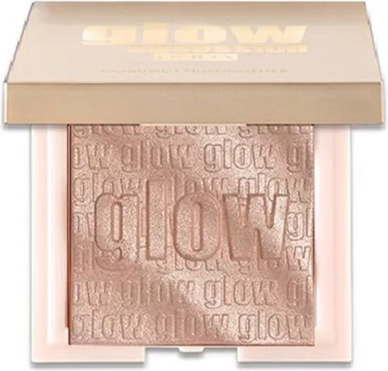 Pupa Milano Glow Obsession Compact Highlighter - Rose Gold, 0.06 kg, Keramische Coating, Perfect for Radiant Skin