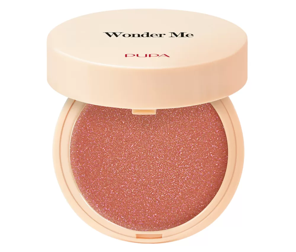 PUPA Wonder Me Blush 007 - Frischer, natürlicher Farbton für ein ebenmäßiges Finish, leicht zu verblenden, kein pudriger Effekt.