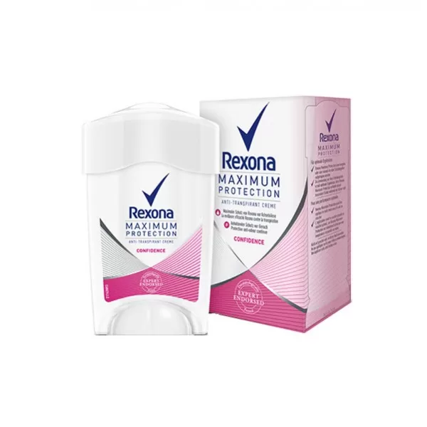 REXONA Maximum Protection Deodorant 45ml - Langanhaltender Schutz, frischer Duft, für maximale Sicherheit den ganzen Tag!