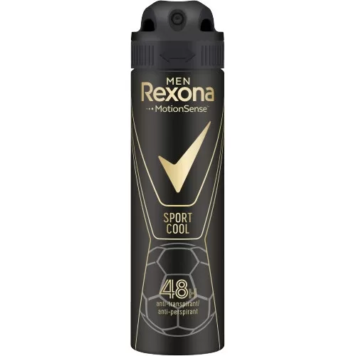 Rexona Deospray Men Sport Cool 150ml – 48h Schutz, Anti-Transpirant, Frischer Duft für Sportliebhaber, Effektiv gegen Körpergeruch