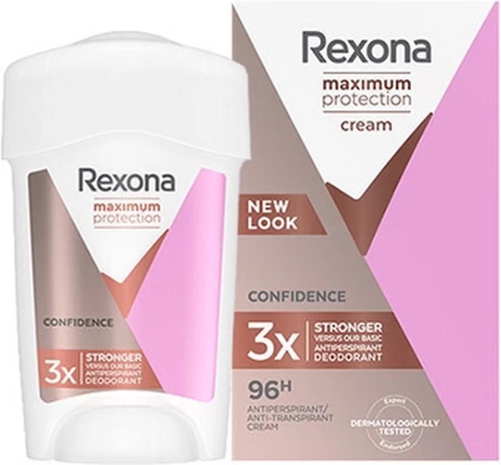 Rexona Women Maximum Protection Anti-transpirant Stick - 45 ml x 3, 96 uur bescherming, alcoholvrij, dermatologisch getest, frisse geur