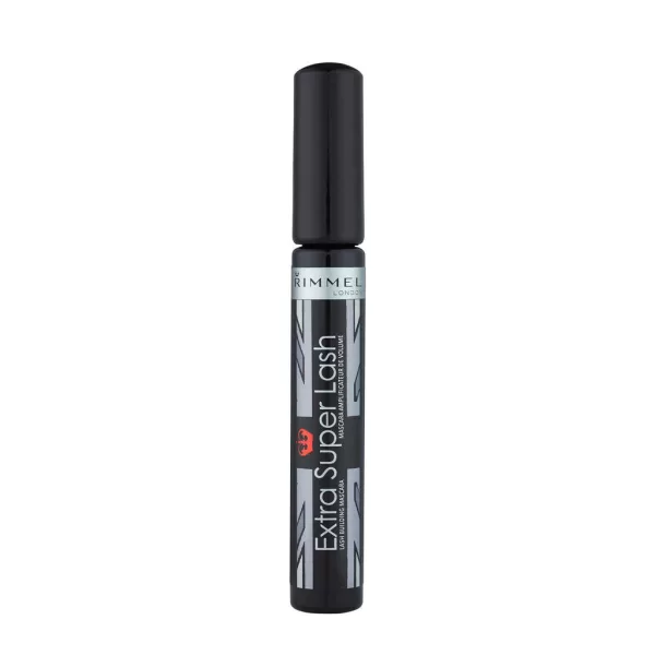 Rimmel London Extra Super Lash Mascara 101 Black – Opbouwbare, klontvrije, veegvaste mascara voor volle wimpers & gevoelige ogen