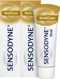 Sensodyne Multicare Tandpasta, 2 x 75 ML – Bescherming tegen gevoelige tanden, fluoride, frisse muntsmaak, antibacterieel voor gezond tandvlees