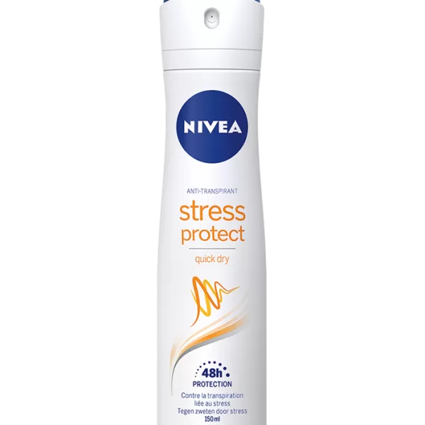 STRESS PROTECT SPRAY 150ml - Anti-transpirant met 48u bescherming tegen zweet door stress. Ideaal voor dagelijks gebruik!